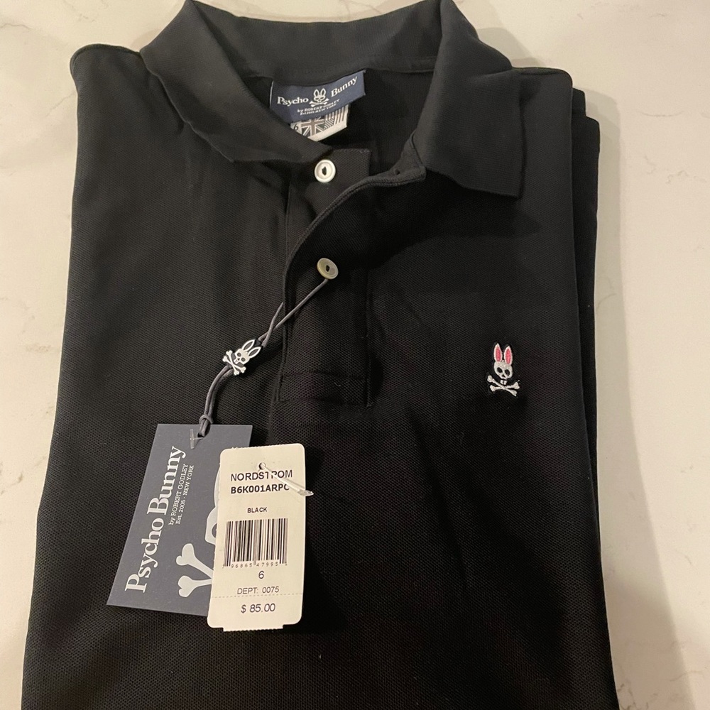 NWT psycho Bunny Men’s Polo Shirt